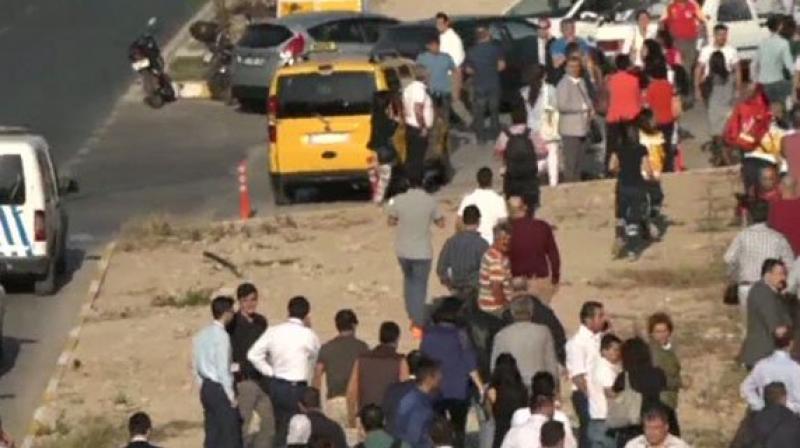 Over the past year, Turkey has suffered a series of attacks blamed on the Islamic State jihadist group and Kurdish militants. (Photo: Twitter/CCTV news)