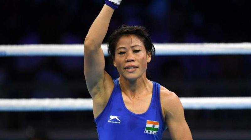 Mary Kom and Lovlina will be seen in action on Thursday while Sonias and Simranjits bouts are lined-up for Friday. (Photo: AFP)