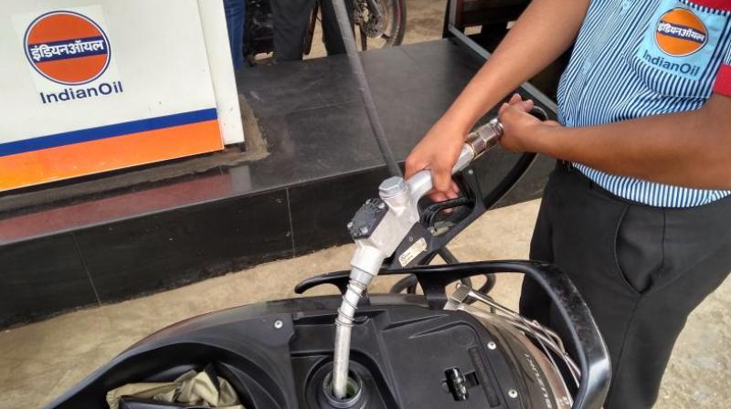 The announcement was made by Vijay Rupani and Devendra Fadnavis soon after a similar decision taken by the central government to reduce the prices of petrol and diesel by Rs 2.50 per litre. (Photo: DC)
