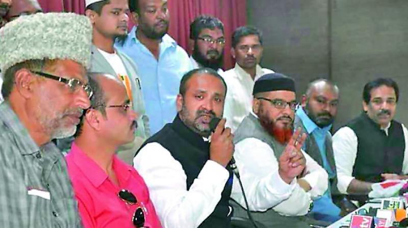 Former MIM corporator Mohd Khaja Bilal is all set to join the Congress officially at Gandhi Bhavan on Thursday. (Photo: DC)