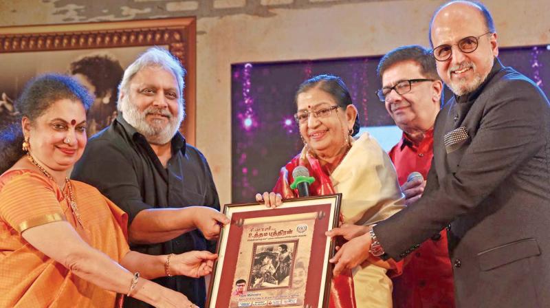 The progenies of those who had acted in Sivaji Ganesans 1958 cult classic Utthama Putthiran came together at the 60th anniversary celebration of the film.