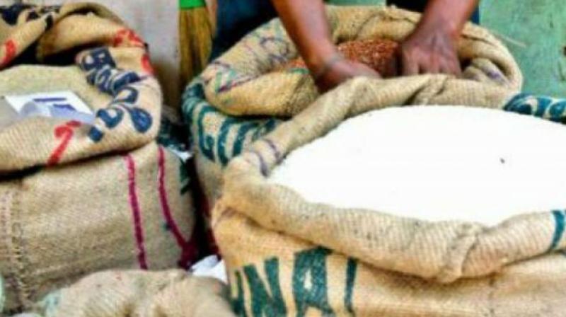 Many ration shops in the city supply two varieties of pulses, tamarind and kerosene too, he said. (Representational image)