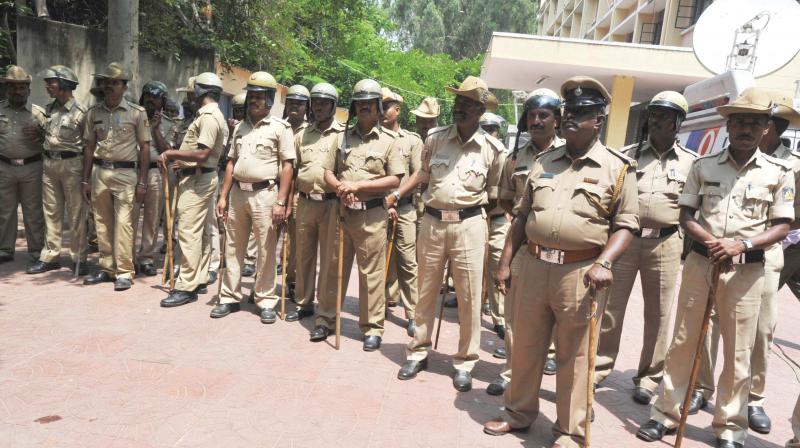 Senior police officers are still working out a plan to deploy the personnel, as they are still deciding from where to get the policemen.  (Representational image)