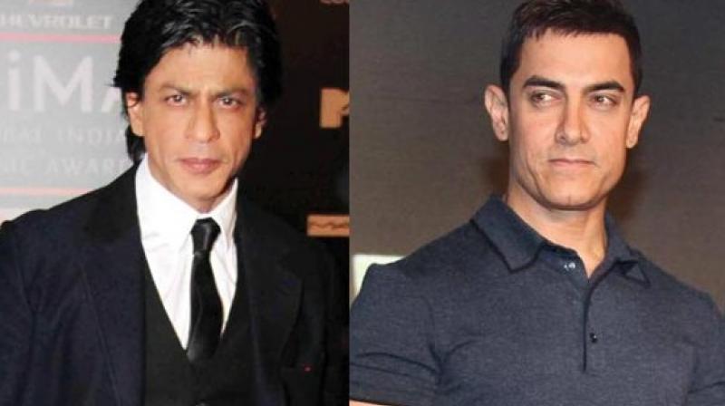 Shah Rukh Khan and Aamir Khan had recently wished each other for their films.