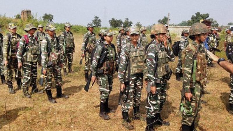 CRPF deploys woman commandos in anti-Naxal operation for the first time in Ranchi. (Photo: PTI)