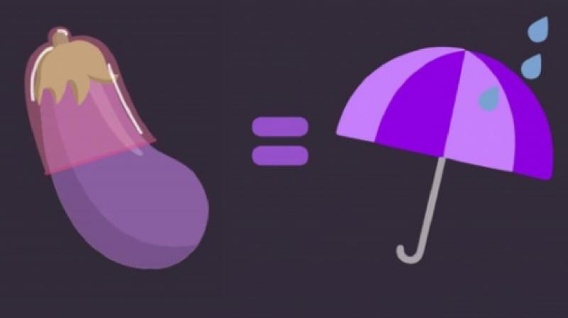 The Open Umbrella with Raindrops emerged as the winner among the hundreds of emojis that tech-savvy folk use during sexting. (Photo: Twitter/ @DurexIndia)