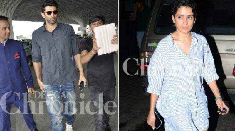 Aditya Roy Kapur has been roped in for the movie since long, but post Kriti Sanon opting out, it looks like Sanya Malhotra is in consideration.