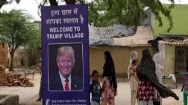 Naming the village after US President Donald Trump is a symboli gesture to promote Indo-US relations. (Photo: AP)