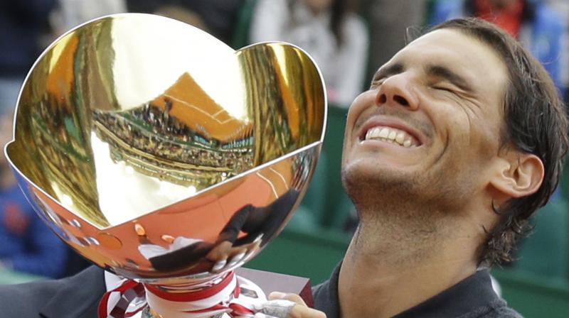 Rafael Nadal 50th trophy on his favourite surface, his 70th overall and his first title in almost a year. (Photo: AP)