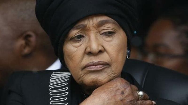 Madikizela-Mandela was married to Nelson Mandela from 1958 to 1996. Mandela, who died in 2013, was imprisoned throughout most of their marriage. (Photo: AP)