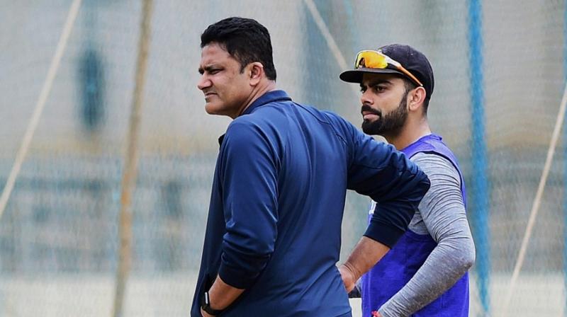 Virat Kohli attributed Team Indias good performance under head coach Anil Kumble to equal contribution from all and sundry. (Photo: PTI)