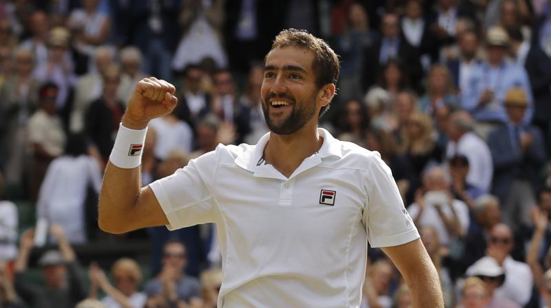 The 28-year-old Cilic is the first Croatian to reach the mens singles final at Wimbledon since Goran Ivanisevic in 2001. (Photo: AP)