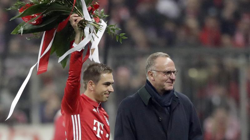 Lahm will hang up his boots in June despite having a year left on his contract. (Photo: AP)