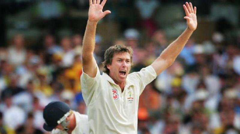 Glenn McGrath picked 31 wickets in seven matches he played in India at an average of 19.90. (Photo: AFP)