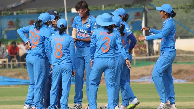 The experienced pair of Mithali Raj (49 not out) and Smriti Mandhana (41) put up a 70- run stand for the opening wicket to take India to the victory. (Photo: BCCI)