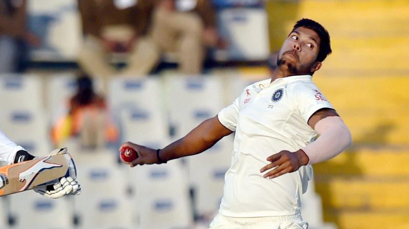 Umesh Yadav believes that there was something in the Mohali pitch for the seamers. (Photo: PTI)