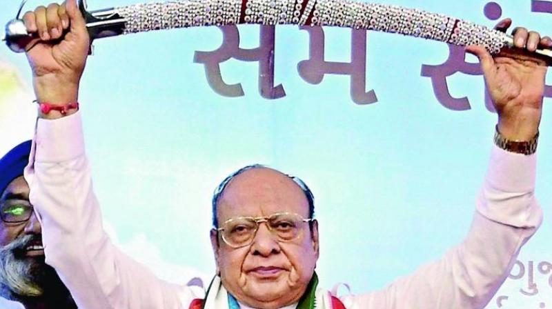 Shankarsinh Vaghela who is among the eight who were expelled by the Congress, would not join the ruling party, Mahendrasinh Vaghela said. (Photo: PTI)