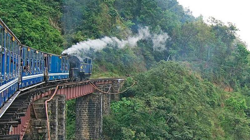 The train left Mettupalayam at 9:10 am and reached Ooty by 2:40 pm. (Representational Image | Facebook Screengrab)