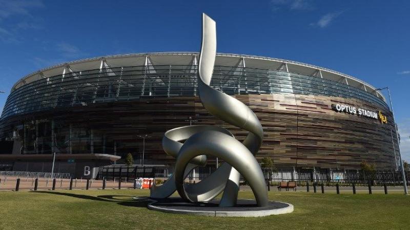 The state-of-the-art 60,000-capacity Perth Stadium, also known as Optus Stadium, opened in January this year and has since been used to host Australian Rules football games. (Photo: AFP)