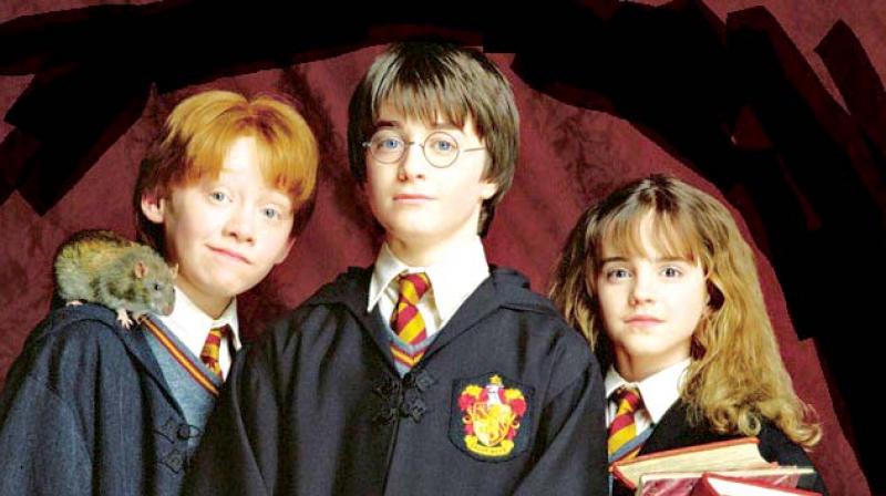 A still from Harry Potter and the Philosophers Stone
