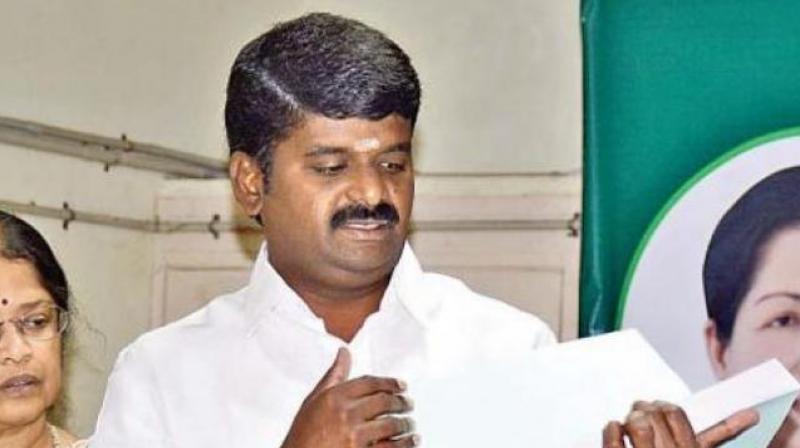 Tamil Nadu health minister C Vijayabaskar