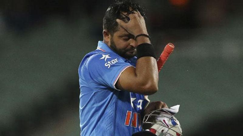 The Police said that despite the accident, Raina did not suffer any injuries.(Photo: PTI)