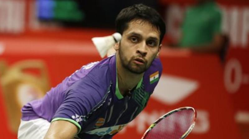 Parupalli Kashyap  will now face Hsu Jen Hao of Taiwan on Wednesday in the first round of the tournament.(Photo: AP)