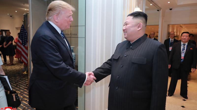 Last week in Hanoi Trump and Kim met for the second time to try to negotiate a deal. (Photo:AP)