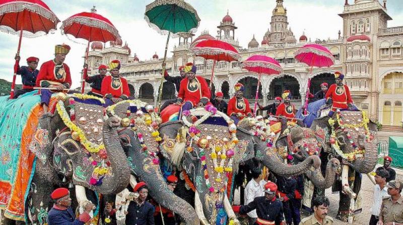The date for Gajapayana- the flagging off of journey of Dasara elephants from Nagapura tribal hamlet near Nagarhole, to the heritage city, Mysuru.