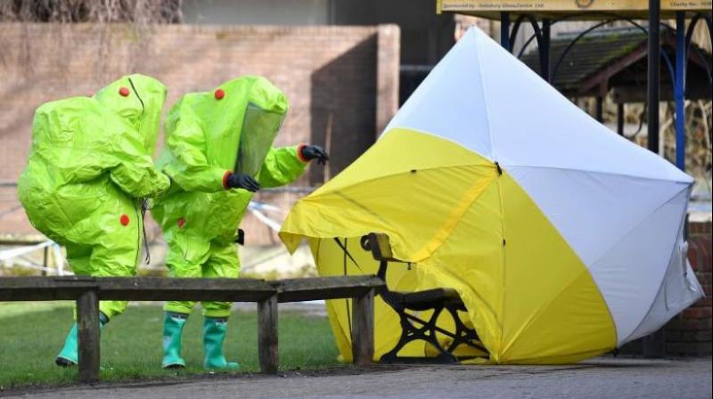 Two Britons fell ill in June after being exposed to Novichok in the same region of southwest England, but police have not been able to establish whether the toxin was from the same batch used against the Skripals. (Photo: AFP)