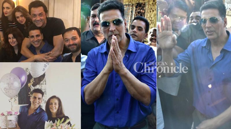 Twinkles lovely message, name for hubby Akshay Kumar as he turns 51 in style