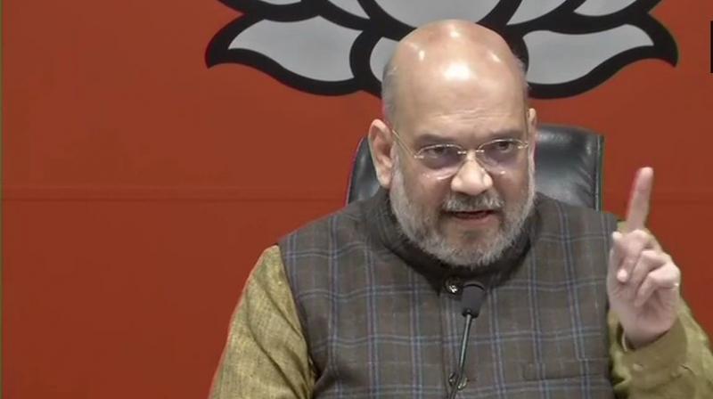 Shah said, We welcome the judgement of the Supreme Court, the truth has won. People were being misled by unfortunately the countrys oldest party. Its a slap on politics of lies. (Photo: ANI | Twitter)