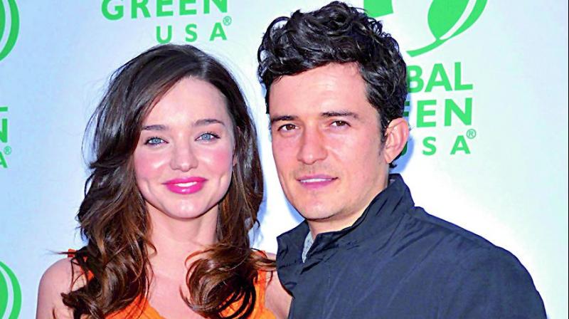 Miranda Kerr and Orlando Bloom