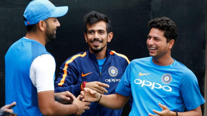 Despite their recent success and fame, Kuldeep and Chahal expressed their difficulties when it comes to speaking with members of the opposite sex. (Photo: BCCI)