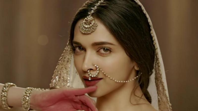 Deepika Padukone plays Rani Padmavati in Sanjay Leela Bhansalis movie.