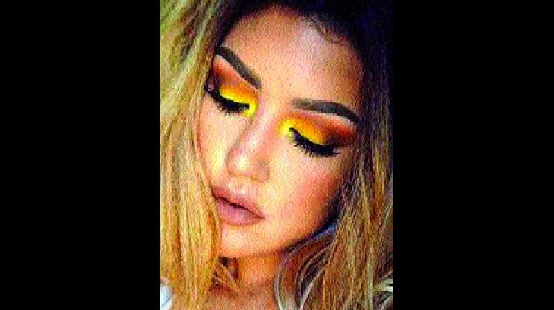 Abstract looks, theme-centric looks, classy yellow smokey eyes with nude lips and stage make-up work best for the colour yellow. (Representational image)