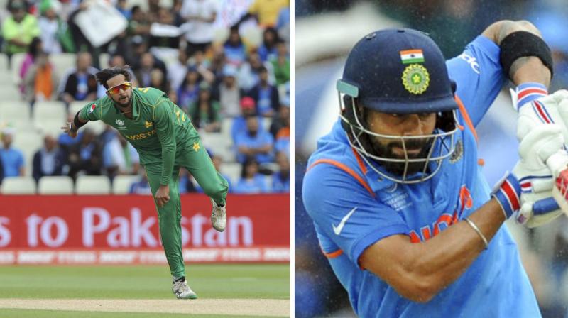 Pakistan bowler Imad Wasim and India captain Virat Kohli are currently at the top of ICC T20I  players ra