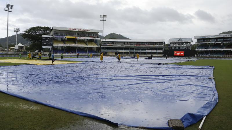With rain hampering the first two ODIs, all eyes will be on the third match at the Sir Vivian Richards Stadium, in Antigua. (Photo: AP)