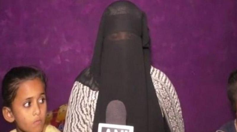 During an altercation, the husband named Hussain allegedly divorced his wife by saying talaq thrice at of his mothers instance .(Photo: ANI)