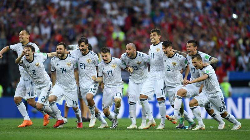 Russia were at least unpretentious about their goal: a shootout. And, they did what they had to do  defend as a team  to achieve their objective. (Photo: Fifa official site)