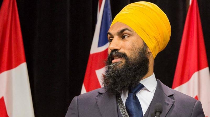 Singh is the first member of a minority community to lead a major federal political party.