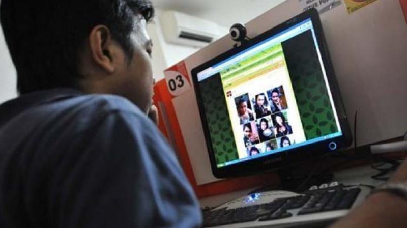 He created a script to automatically download porn (Photo: AFP)