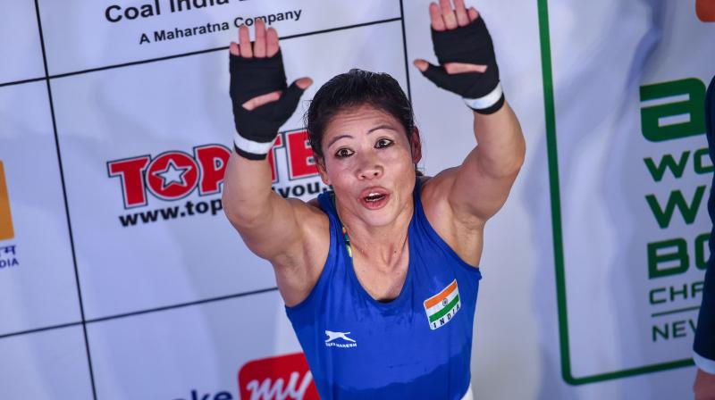The diminutive Manipuri became the most successful boxer in world championships history when she claimed the 48kg category top honours in November last year in Delhi. (Photo: PTI)