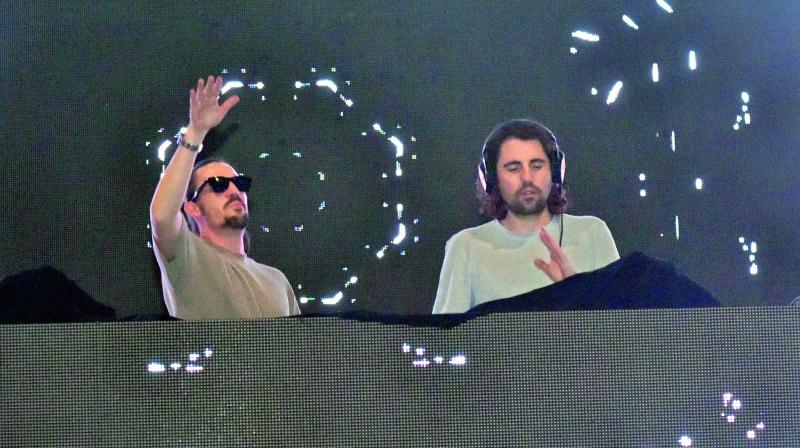 DJ duo Dimitri Vegas and Like Mike