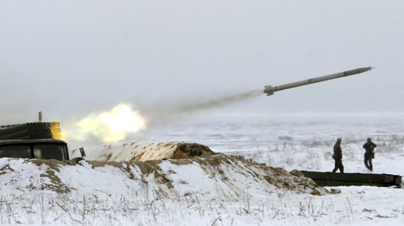 Ukraine starts missile test near Crimea, angering Russia