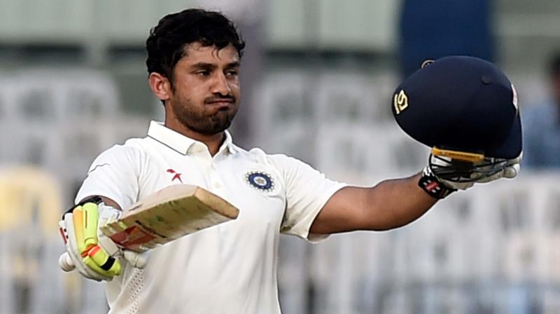 India cricketer Karun Nair is the only batsman to be dropped straight after scoring a triple ton, despite having no injury issue. (Photo: PTI)