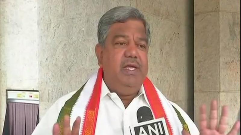 G N Reddy further added that Revanth is a Brahmos missile who will finish the TRS. (Photo: ANI)