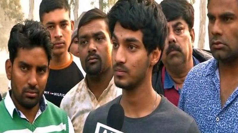 Abhishek told ANI, He wanted us to be a good citizen. He wanted us to be a person who doesnt incite violence in the name of religion. (Photo: ANI)
