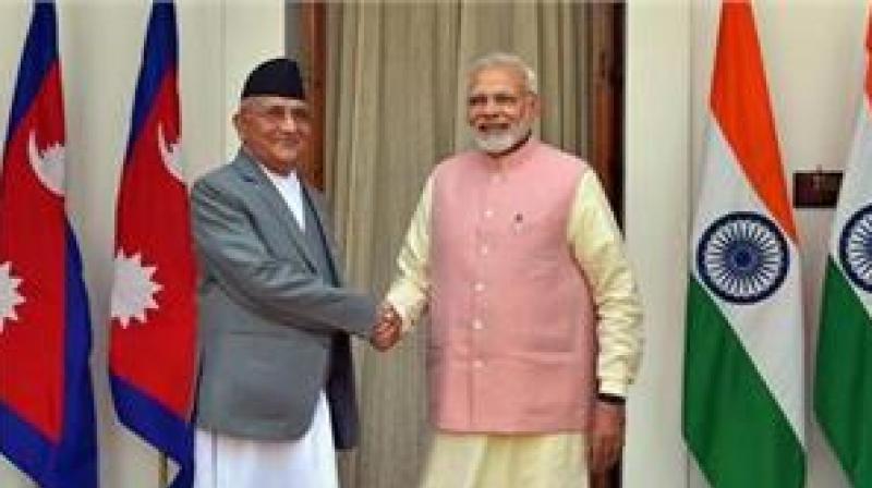 The Nepalese Prime Minister K P Sharma Oli is in India on a three-day visit, his first overseas tour after taking charge as Nepals PM for the second term. (Photo: PTI)