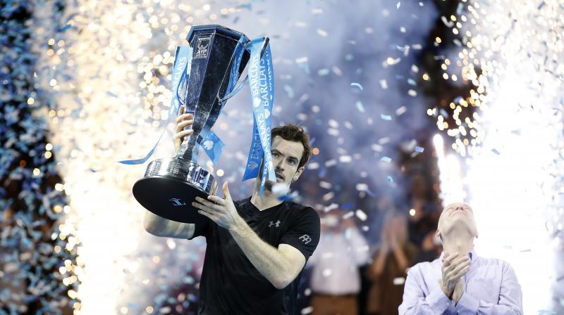Murrays first Tour Finals title came with the hugely significant bonus of ensuring that he remained above Djokovic in the year-end rankings after he knocked the Serb from pole position two weeks ago. (Photo: AP)